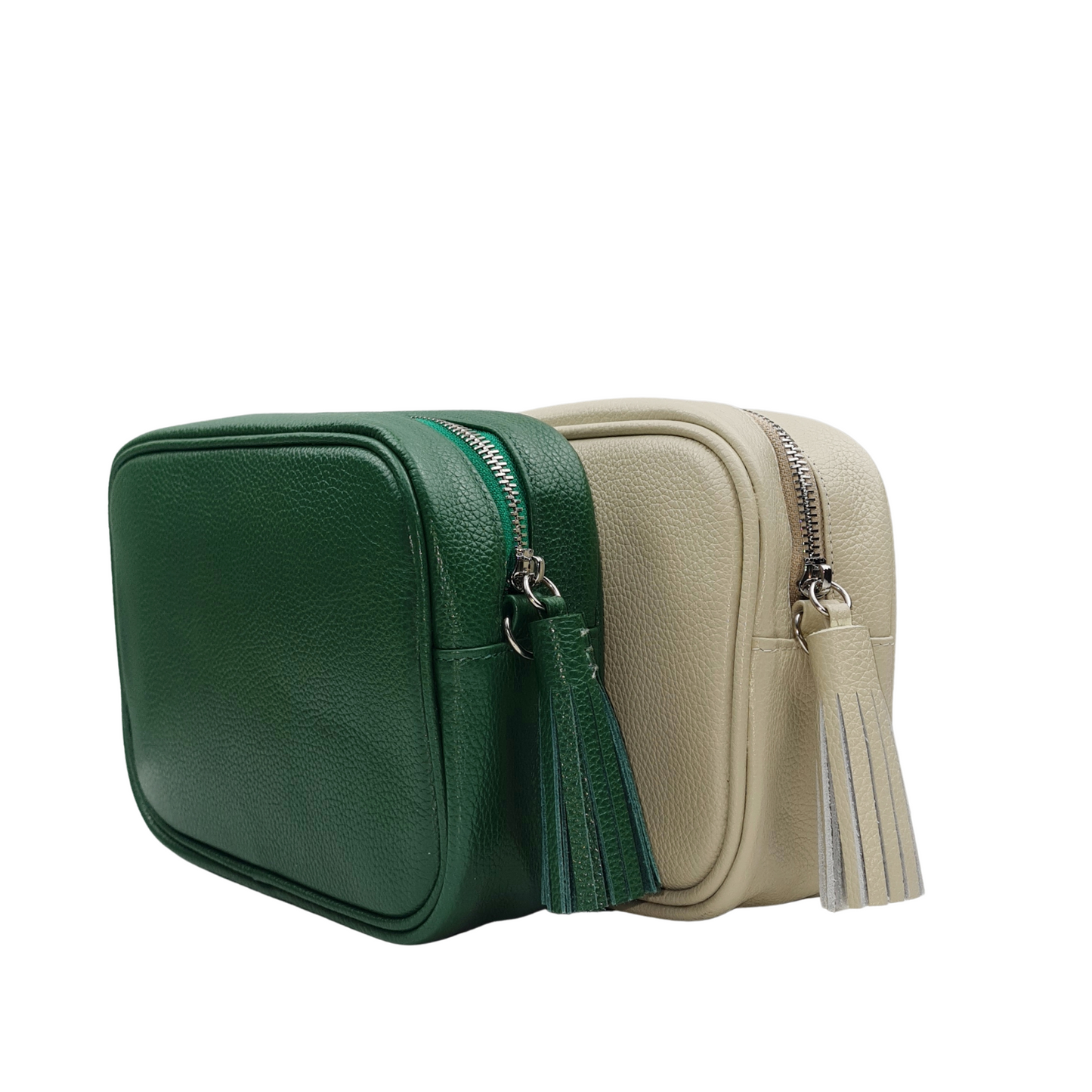Crossbody Camera Bag with Patterned Strap Set