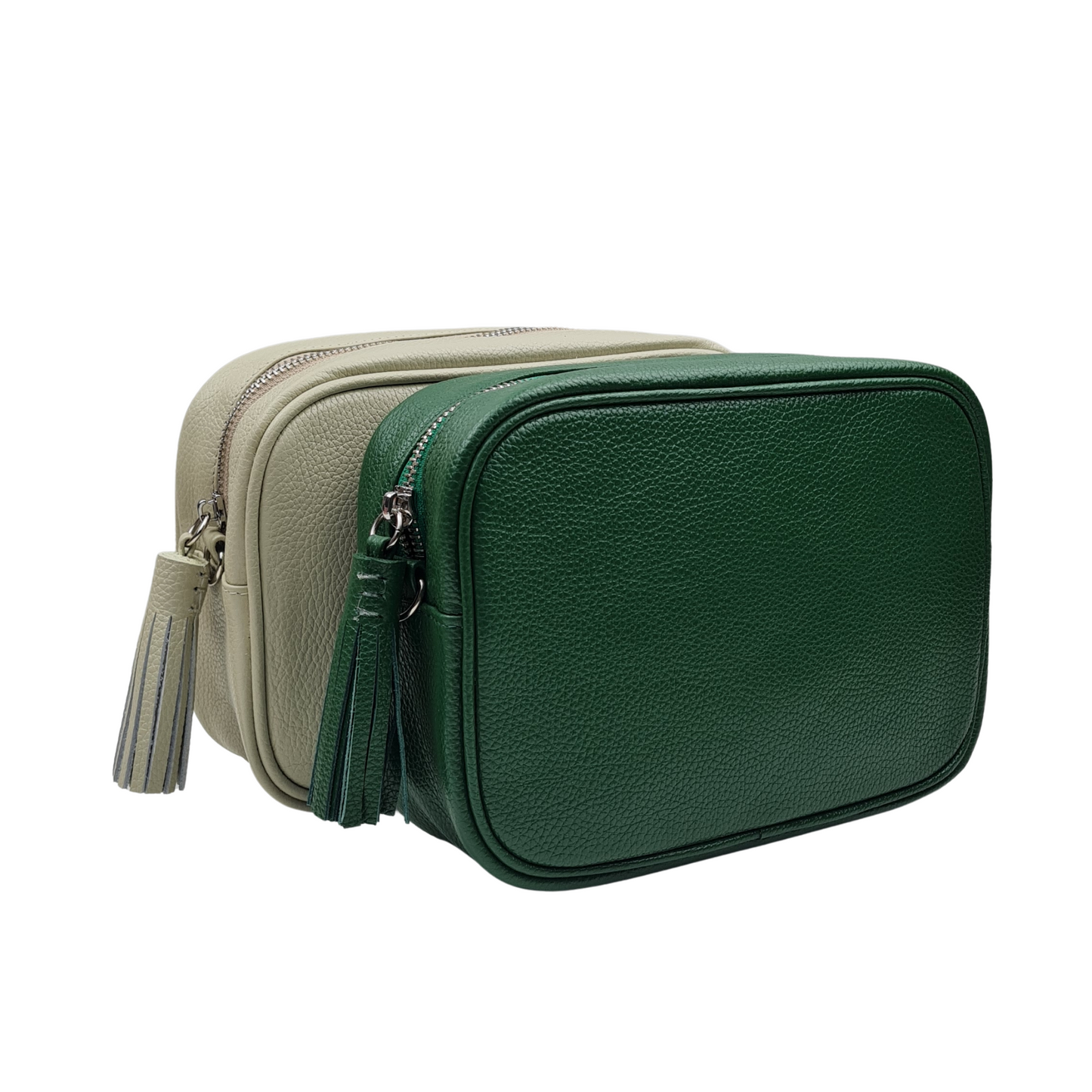 Crossbody Camera Bag with Patterned Strap Set