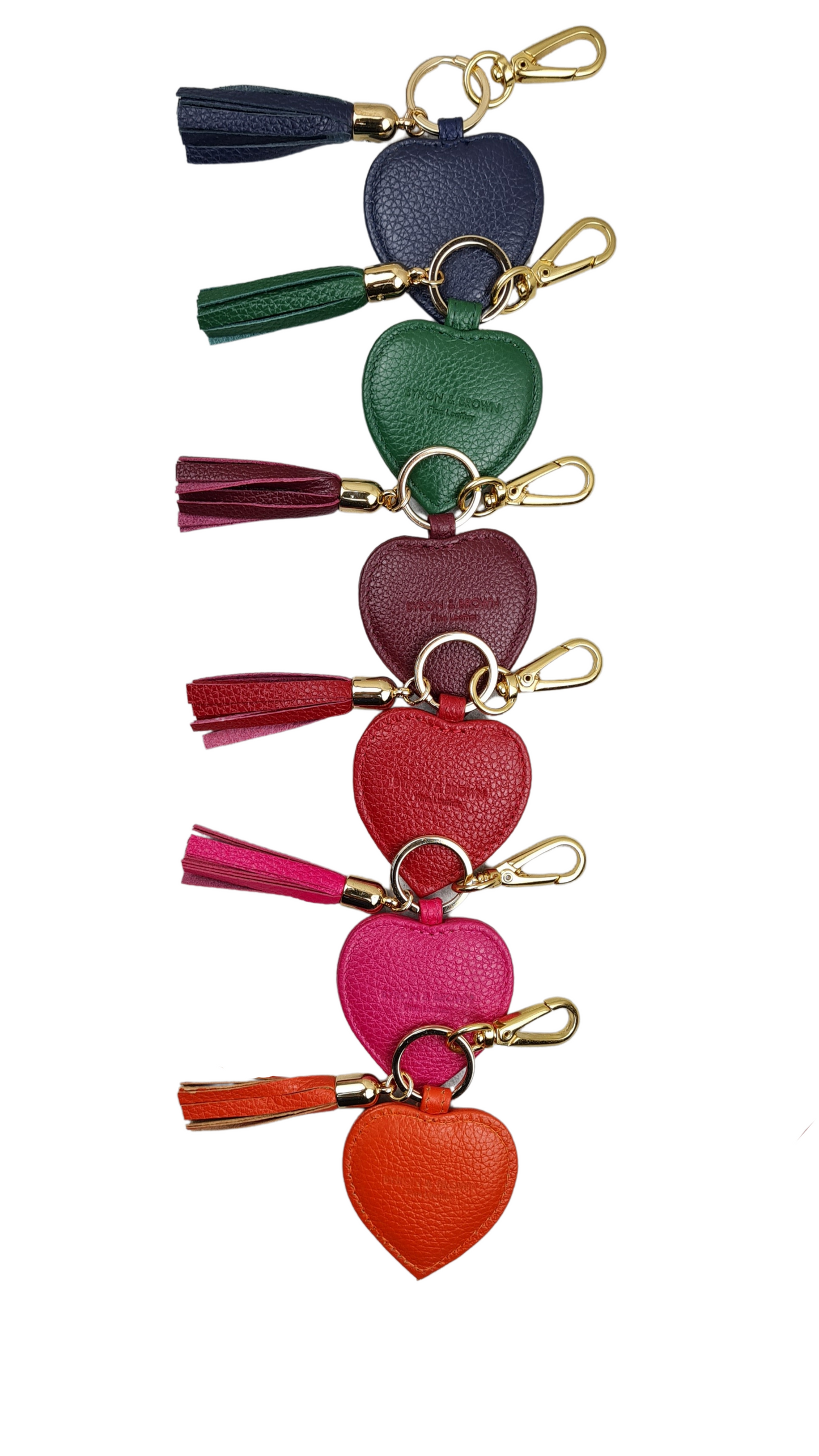 Heart & Tassel Keyring