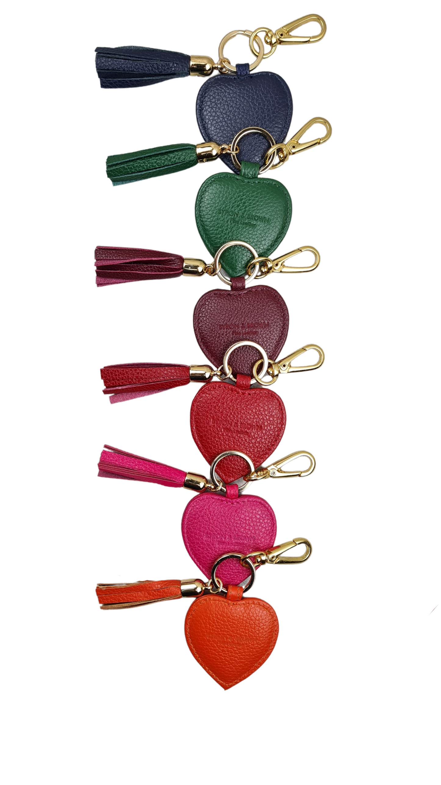 Heart & Tassel Keyring/Fob