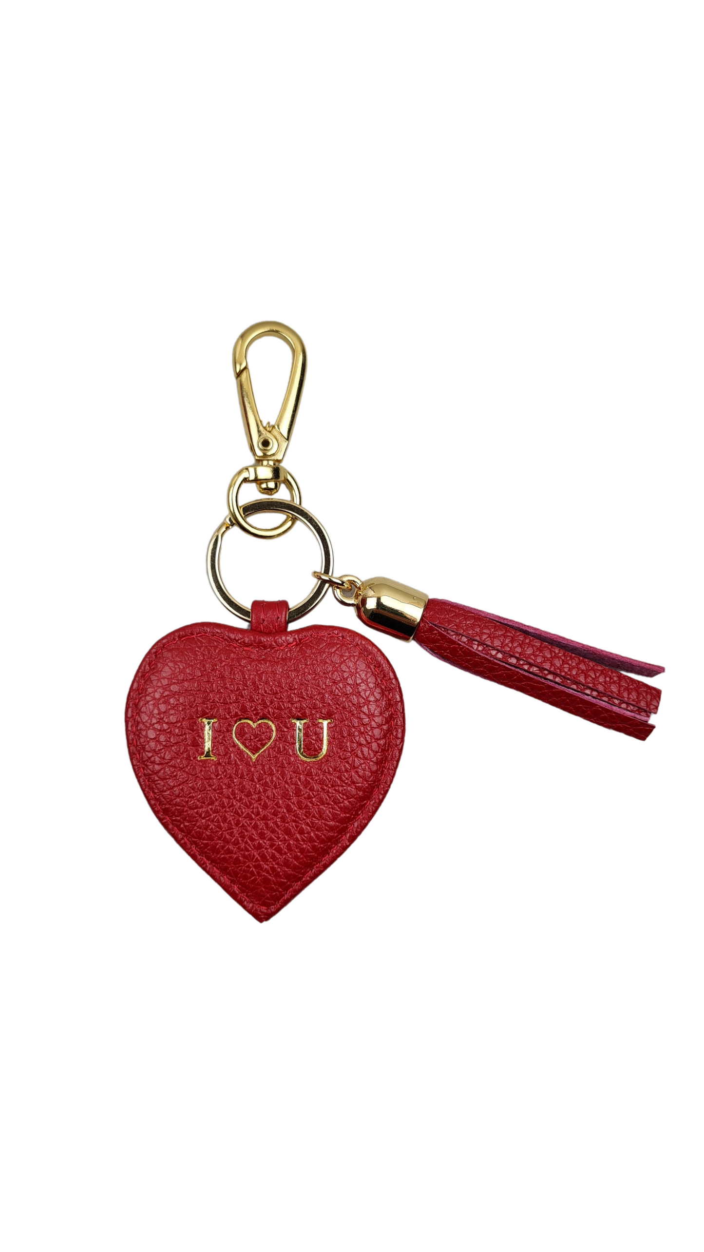 Heart & Tassel Keyring