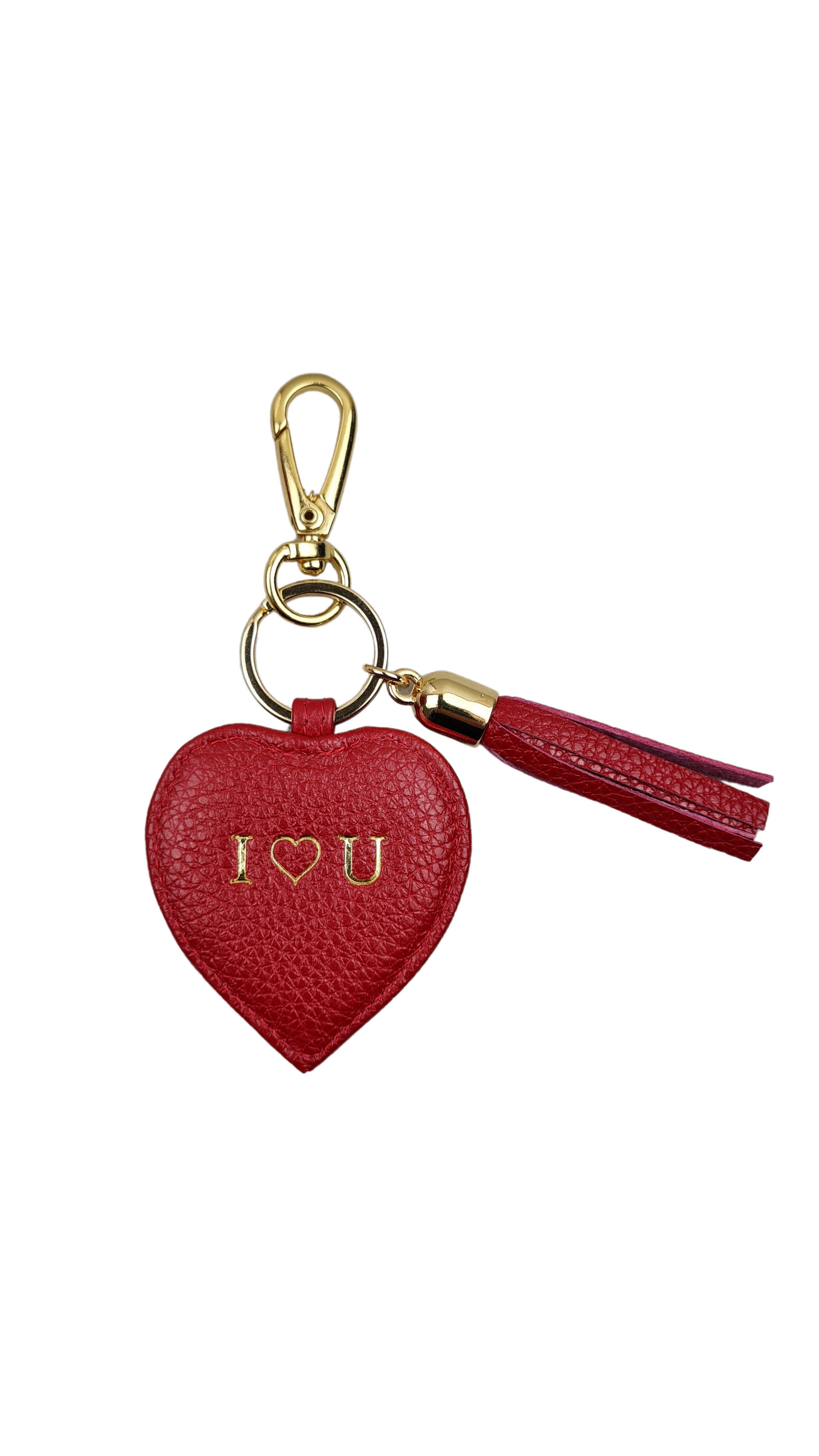 Heart & Tassel Keyring/Fob