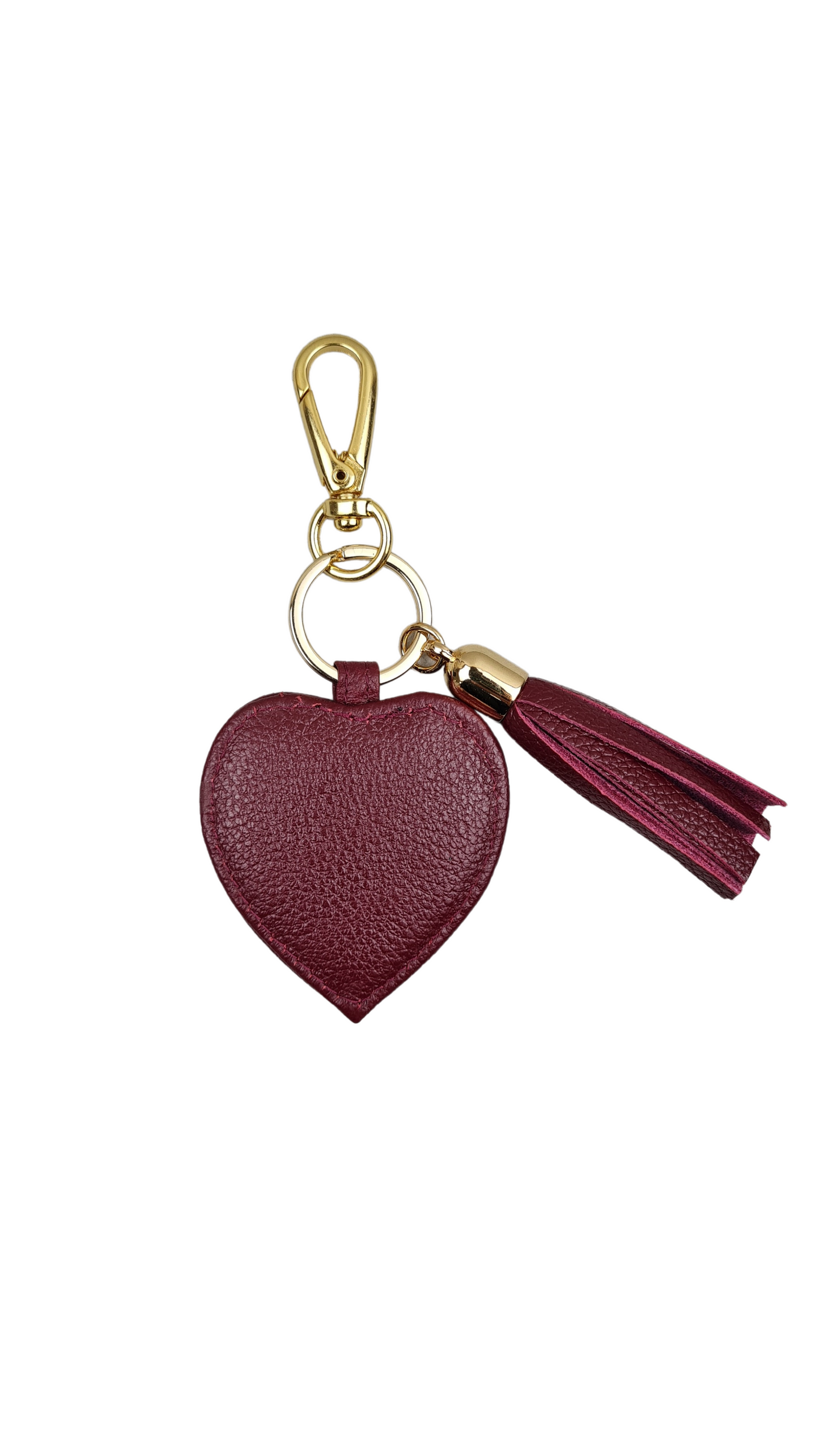 Heart & Tassel Keyring