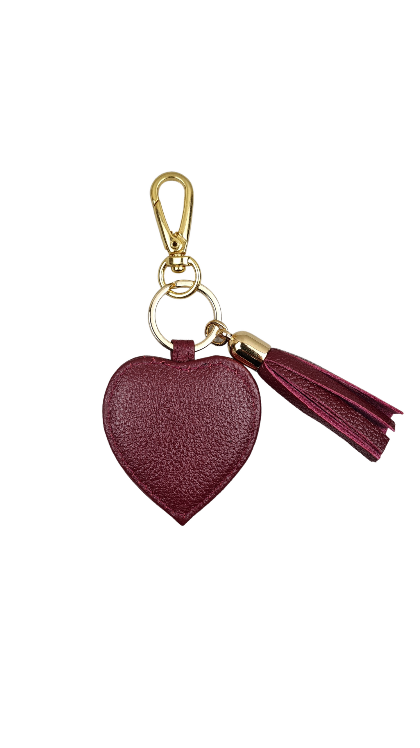 Heart & Tassel Keyring/Fob