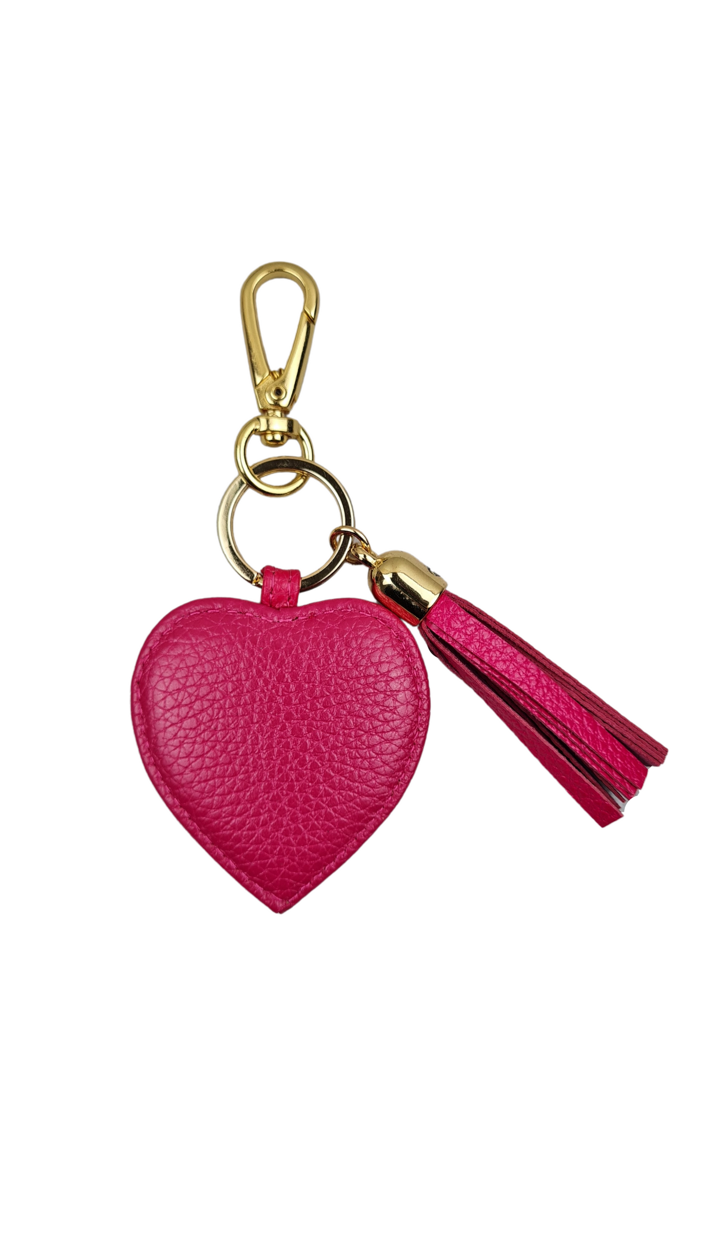 Heart & Tassel Keyring/Fob