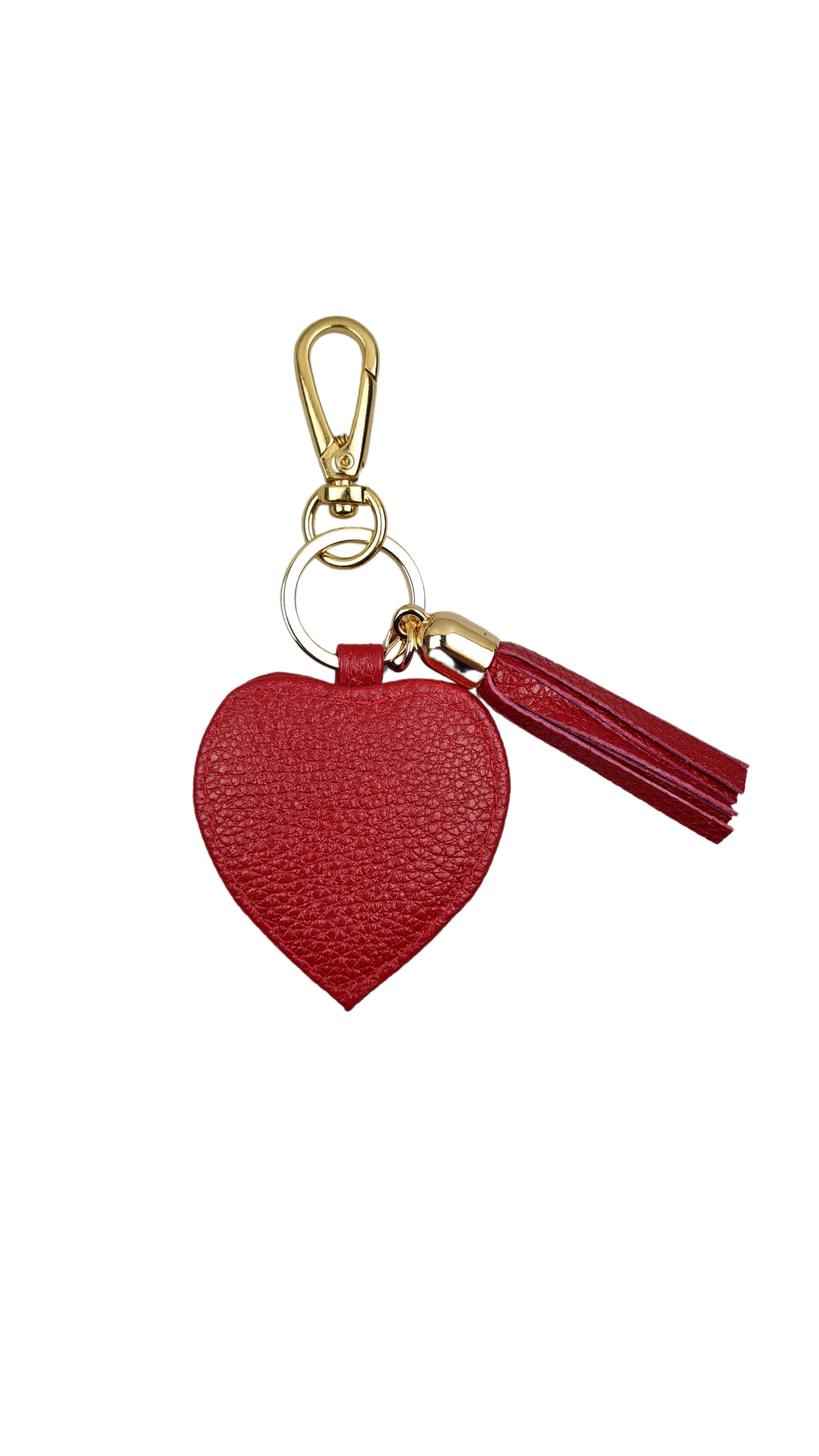 Heart & Tassel Keyring/Fob