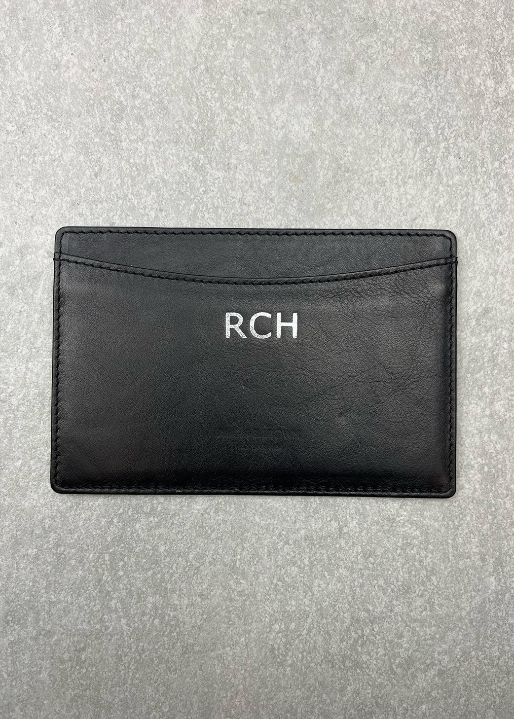 Outlet - Personalised Soft Leather Jotter Notepad 14.5 x 9.5cm Large