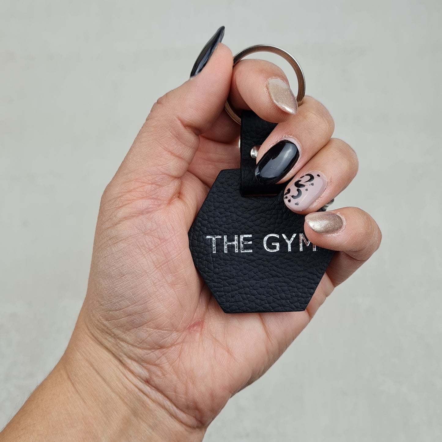 Hexagon Keyring