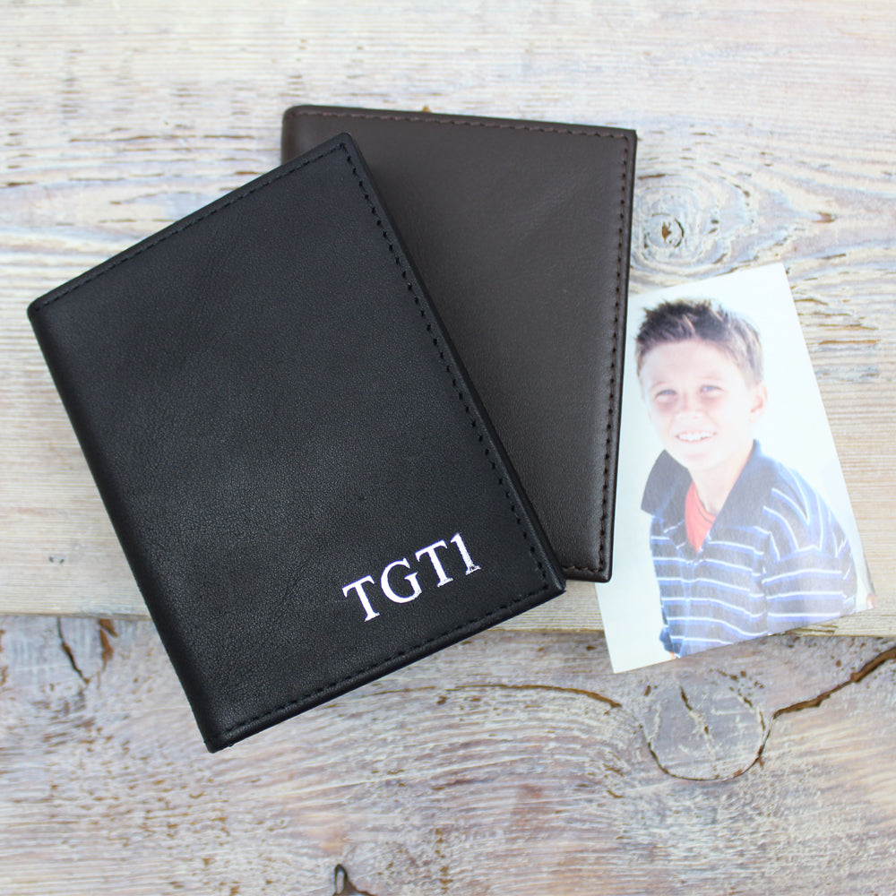 Leather Folding Travel Picture Frame