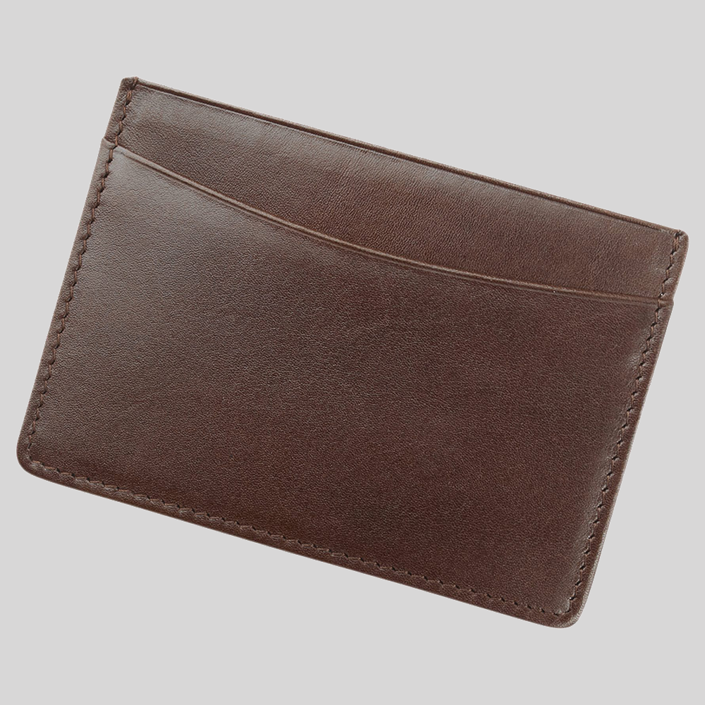 soft leather 3 card holder
