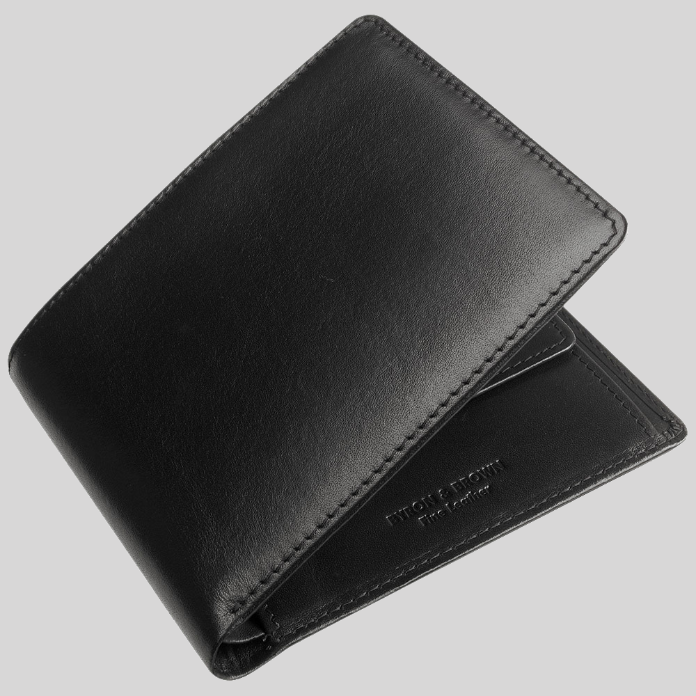 Classic Leather 4 Card & Coin Pocket Wallet