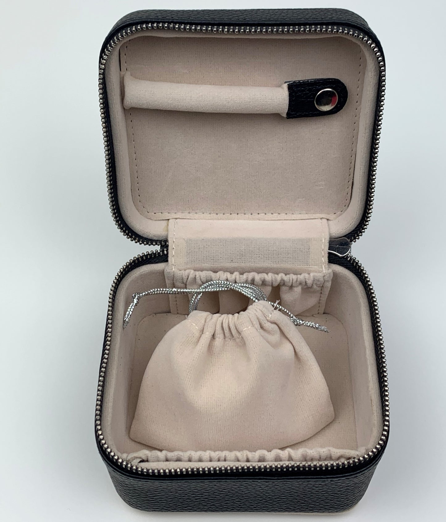 Square Travel Jewellery Case