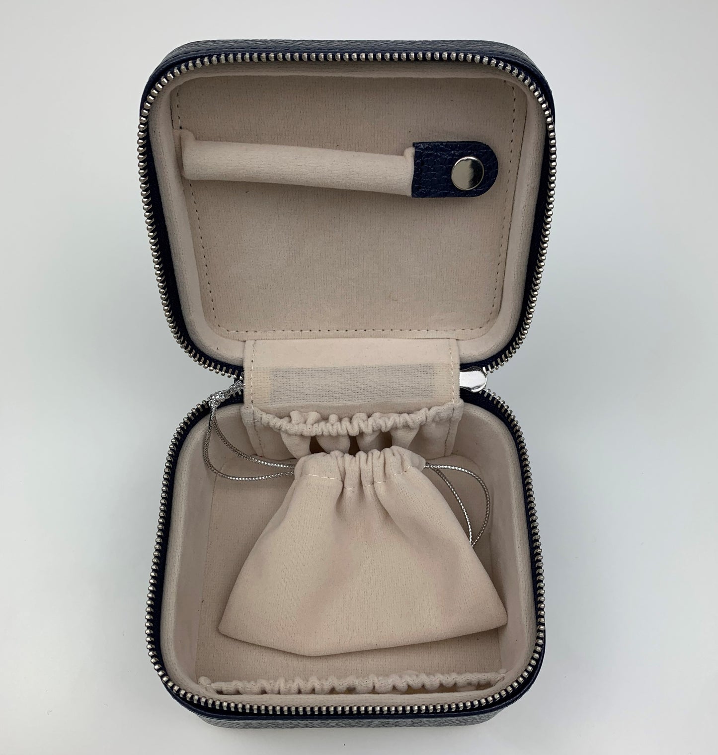 Square Travel Jewellery Case