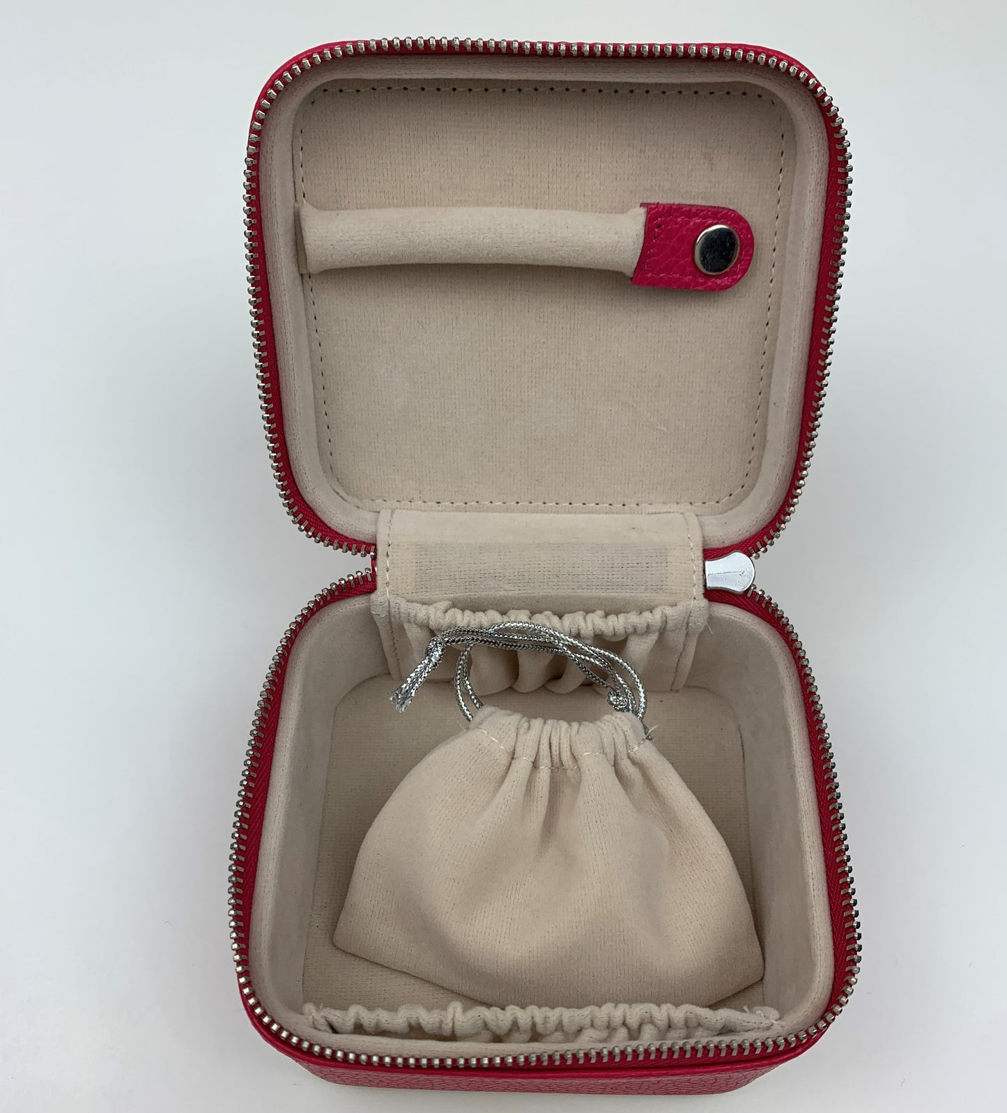 Square Travel Jewellery Case