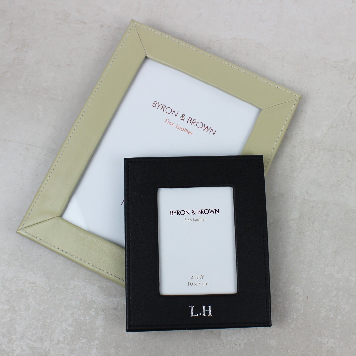 Slim Classic Leather Photo Frame
