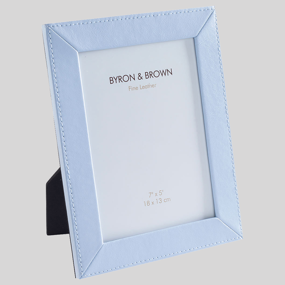 Slim Classic Leather Photo Frame