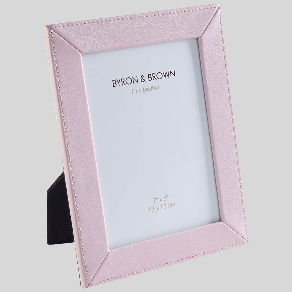 Slim Classic Leather Photo Frame