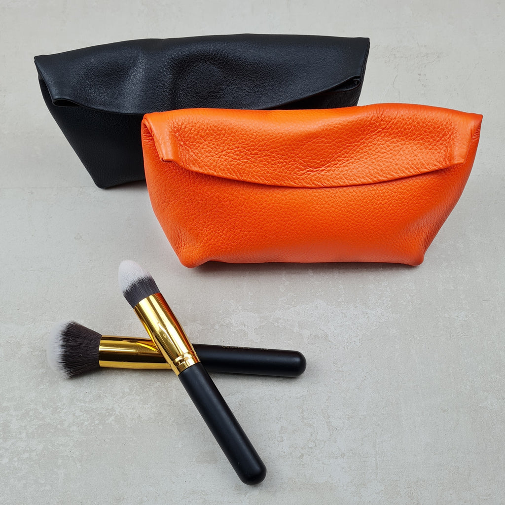 Soft leather hot sale pouch purse