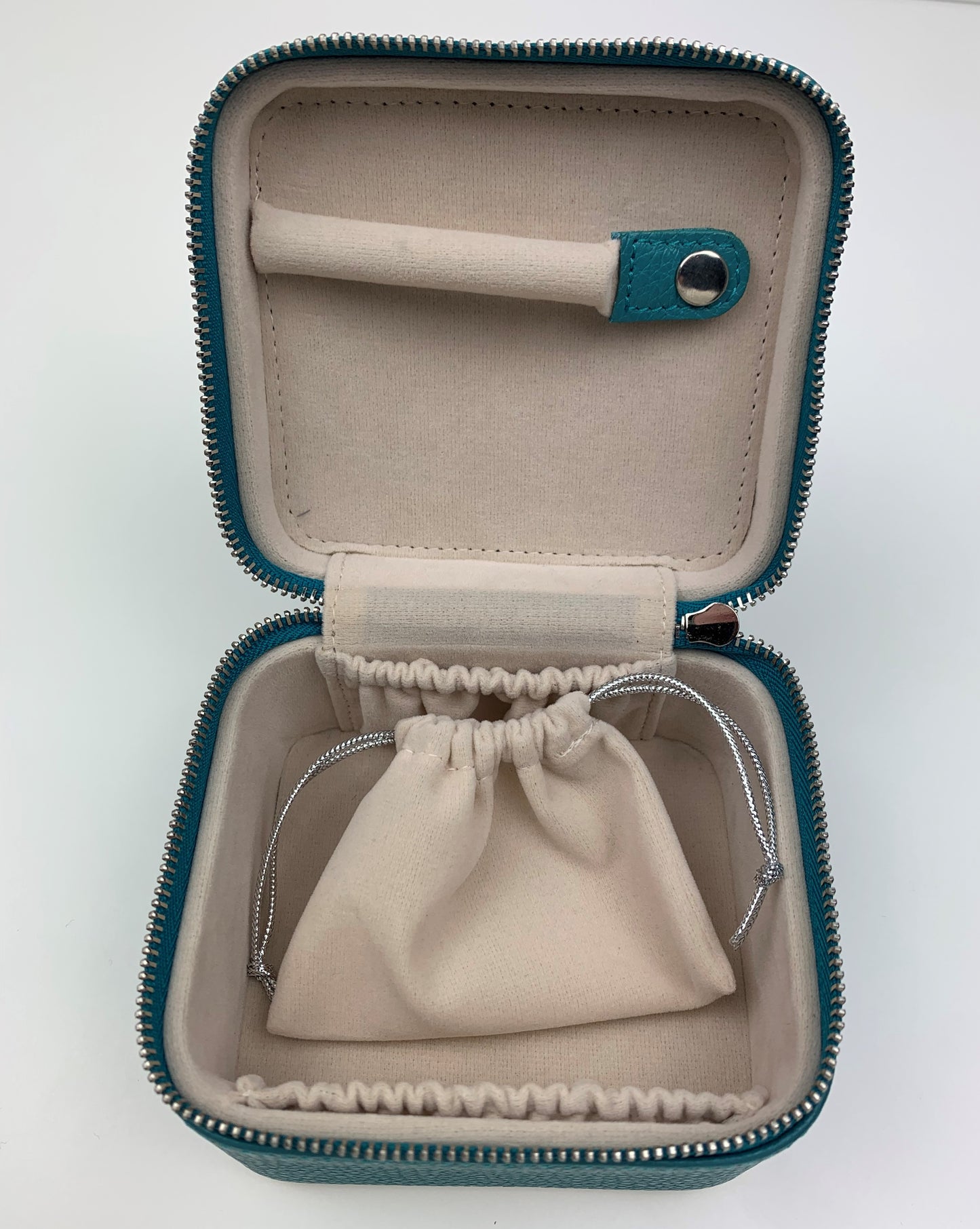 Square Travel Jewellery Case