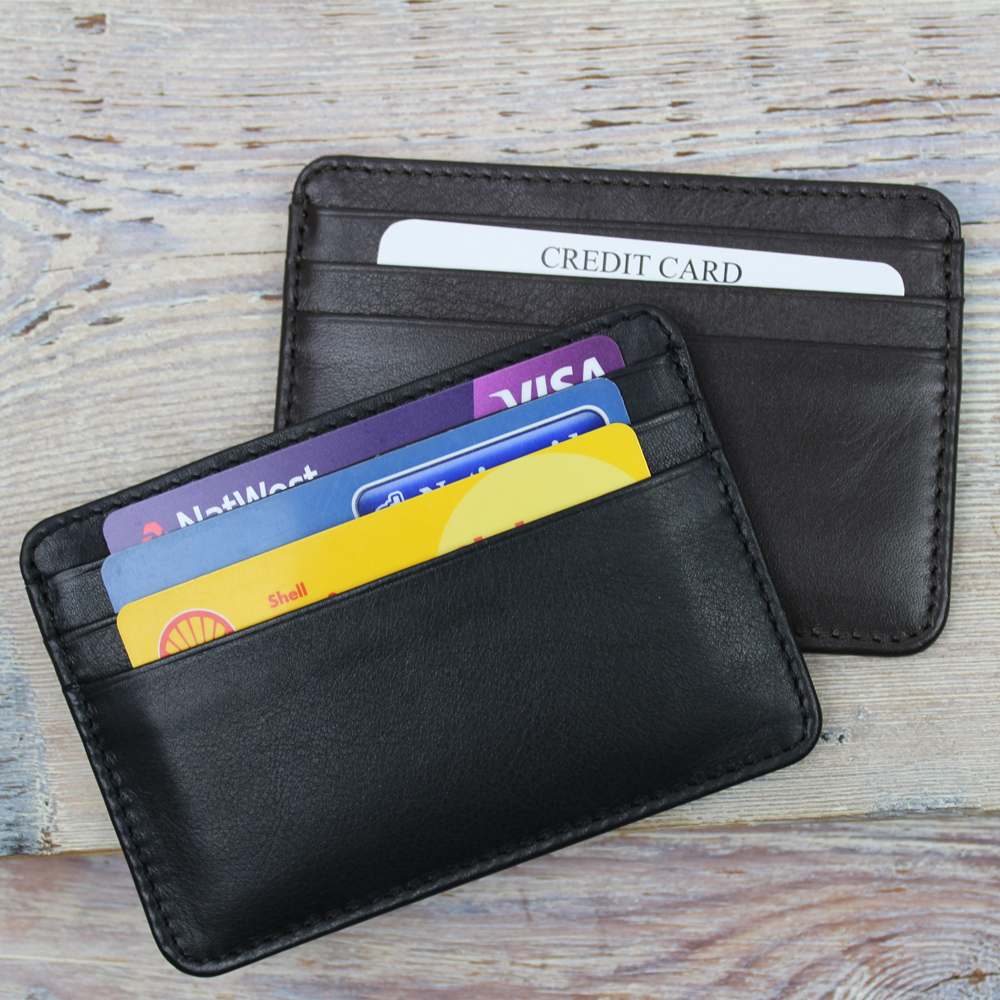 Smooth Nappa Leather 7 Card Holder
