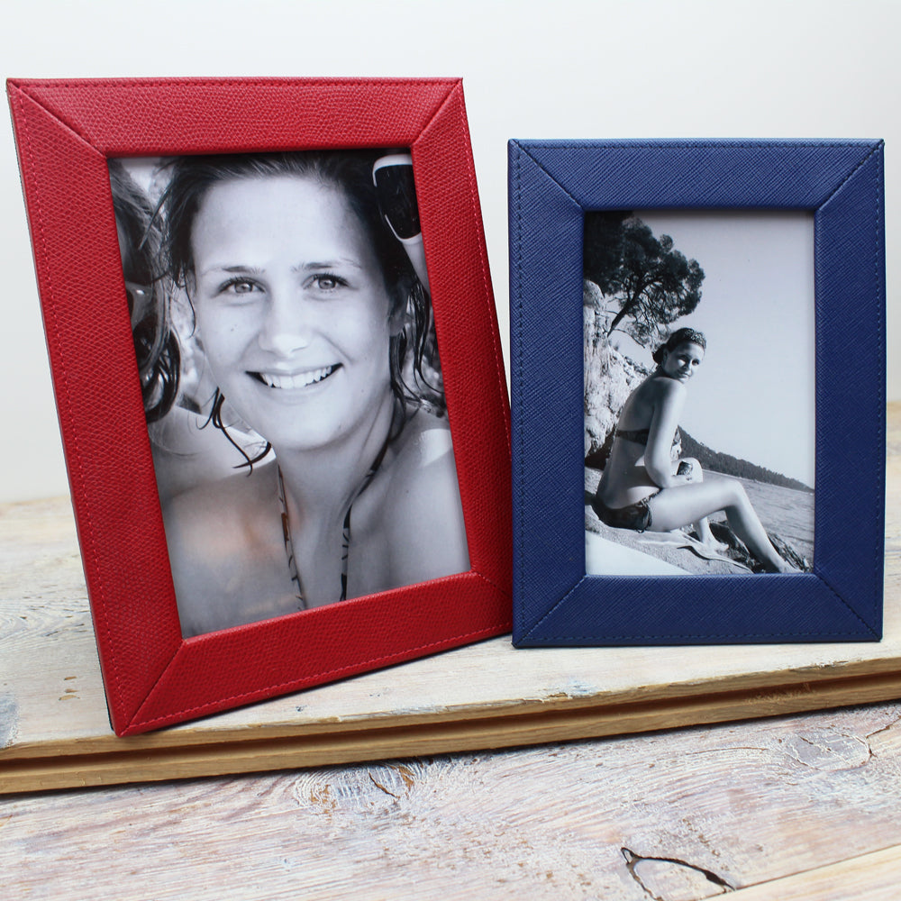 Premium Leather Slim Photo Frame