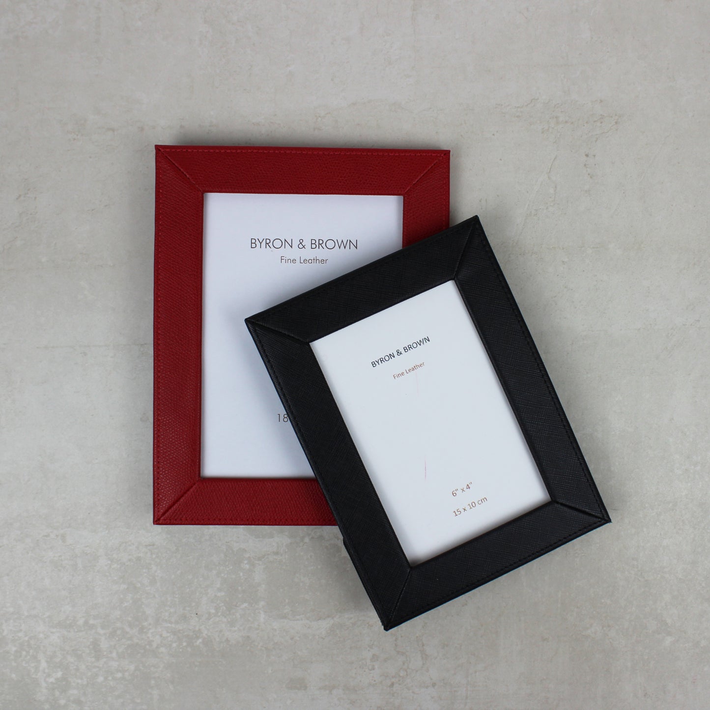 Premium Leather Slim Photo Frame
