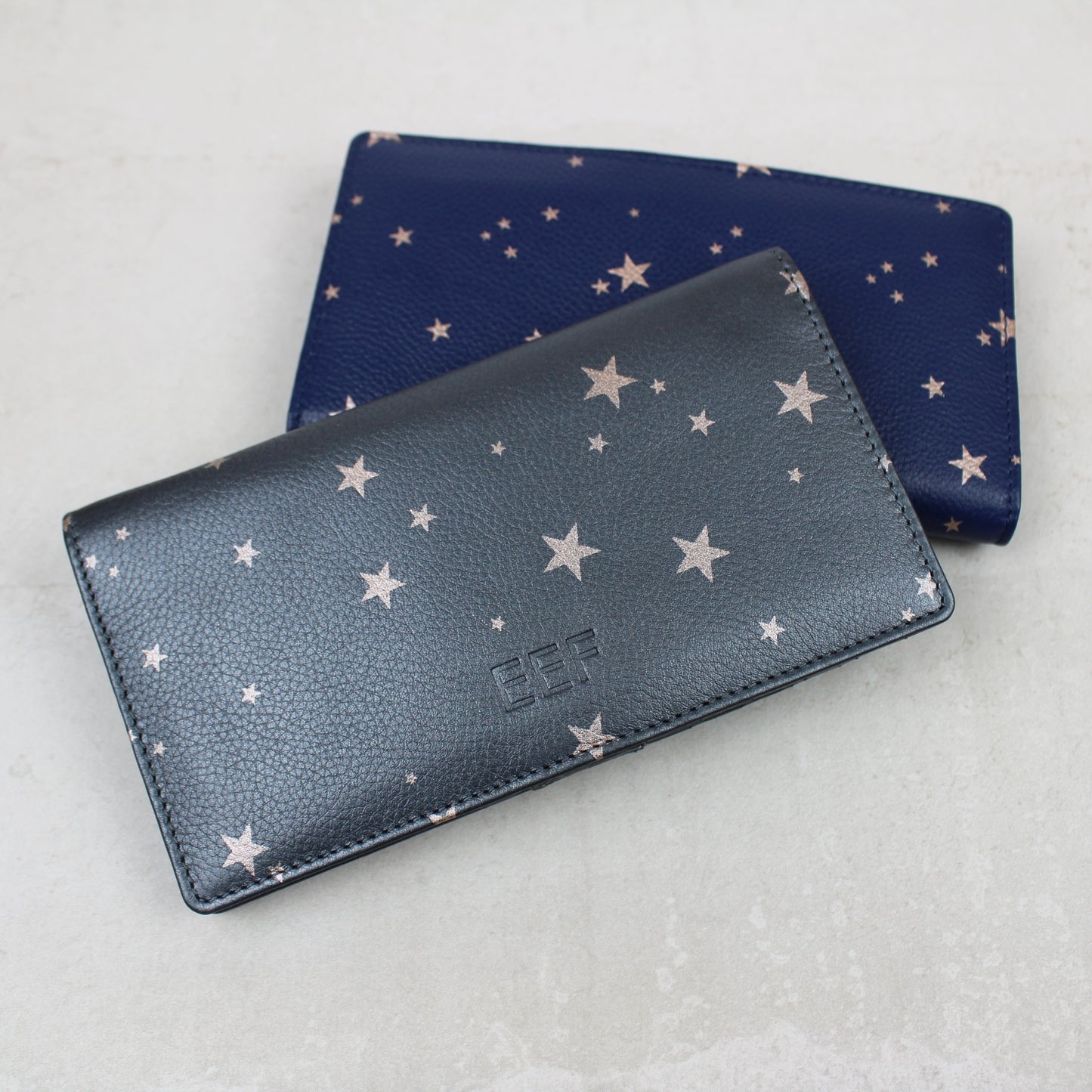 Star Print Card Purse