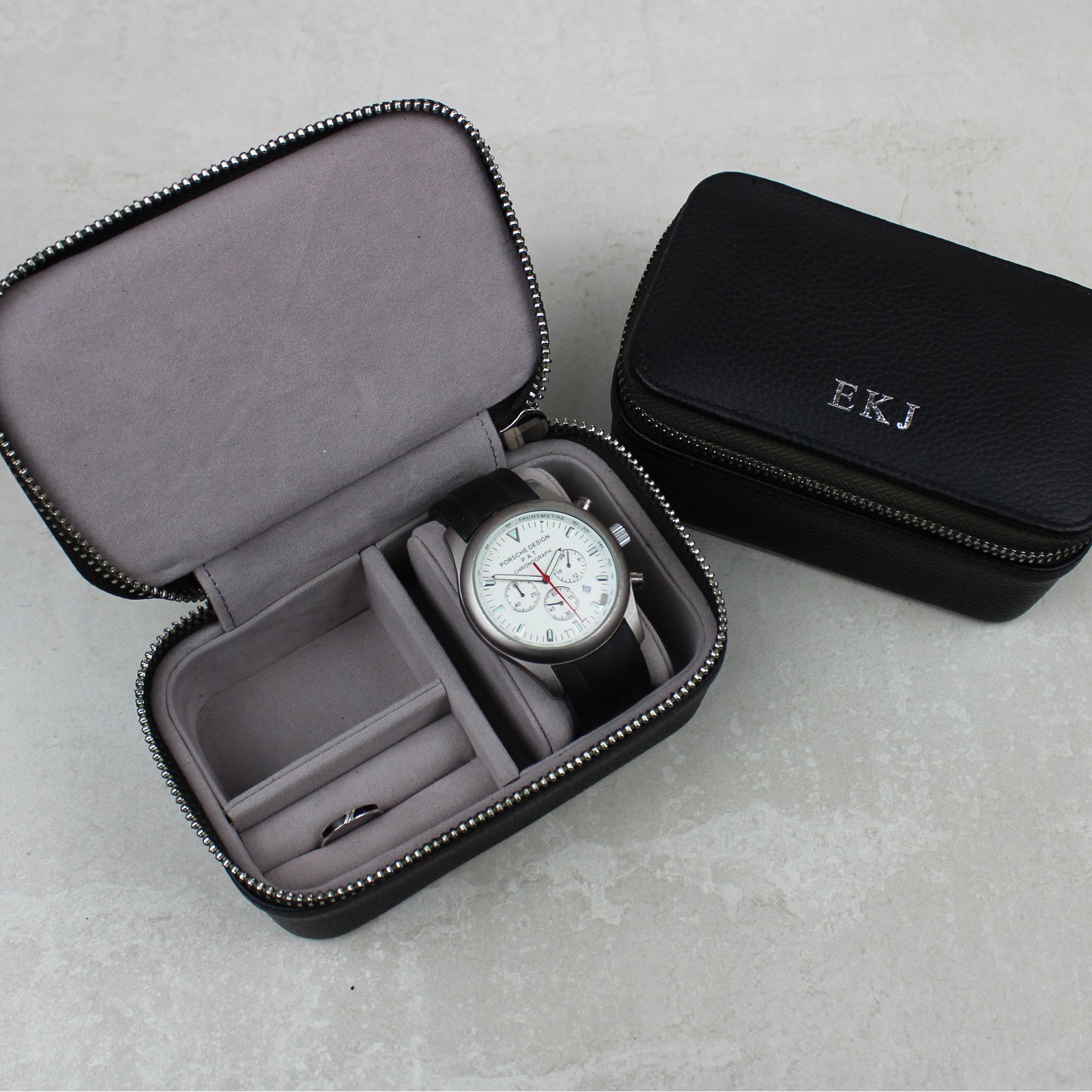 Leather Travel Watch Case