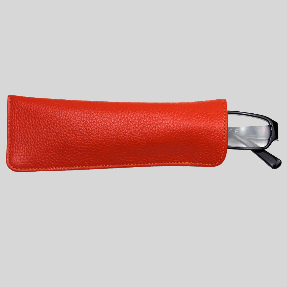 Slim Leather Glasses Case