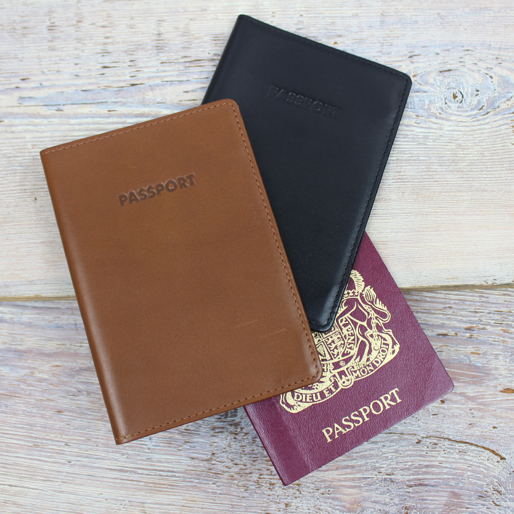 Classic Leather Passport Case