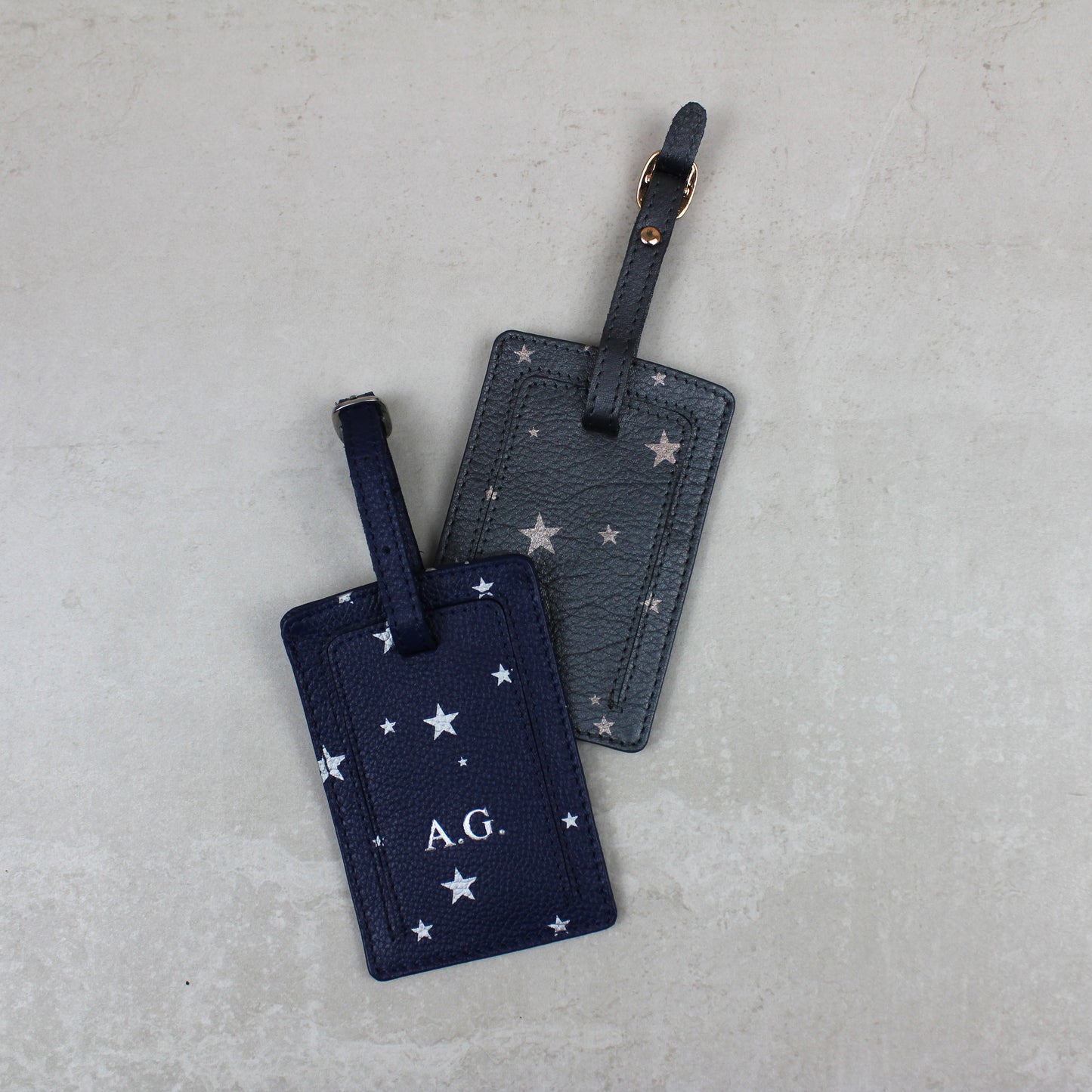 Star Print Luggage Tag