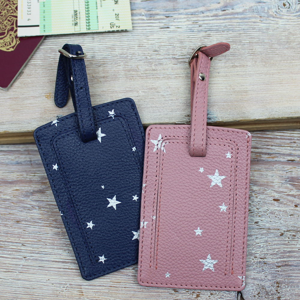 Star Print Luggage Tag