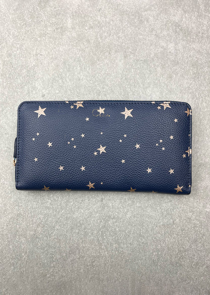 Outlet - Personalised Star Print Classic Zip Around Purse