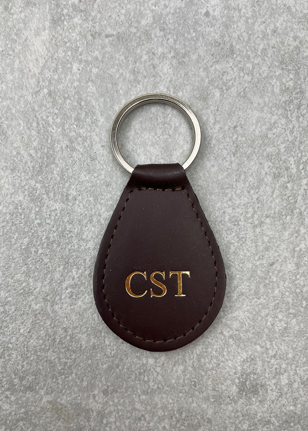 Outlet - Personalised Pear Shaped Keyring