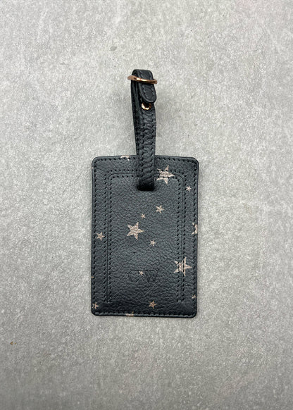 Outlet - Personalised Star Print Luggage Tag