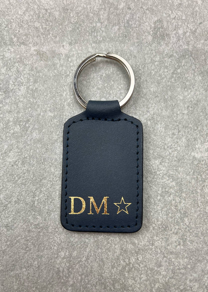 Outlet - Personalised Rectangular Keyring