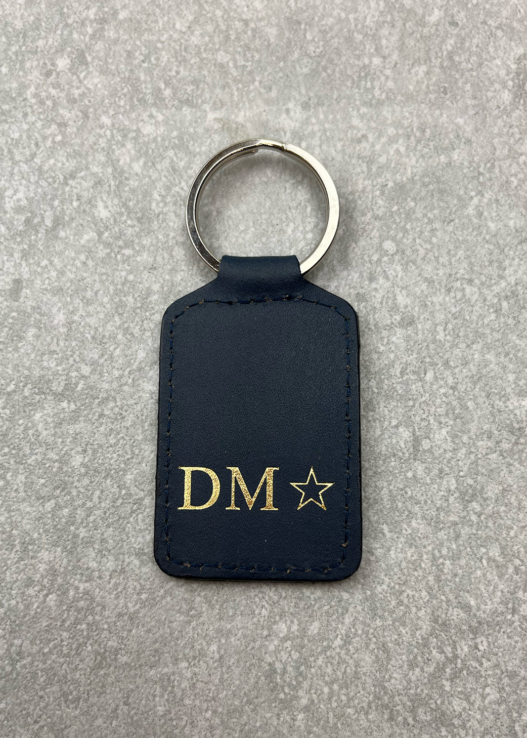 Outlet - Personalised Rectangular Keyring