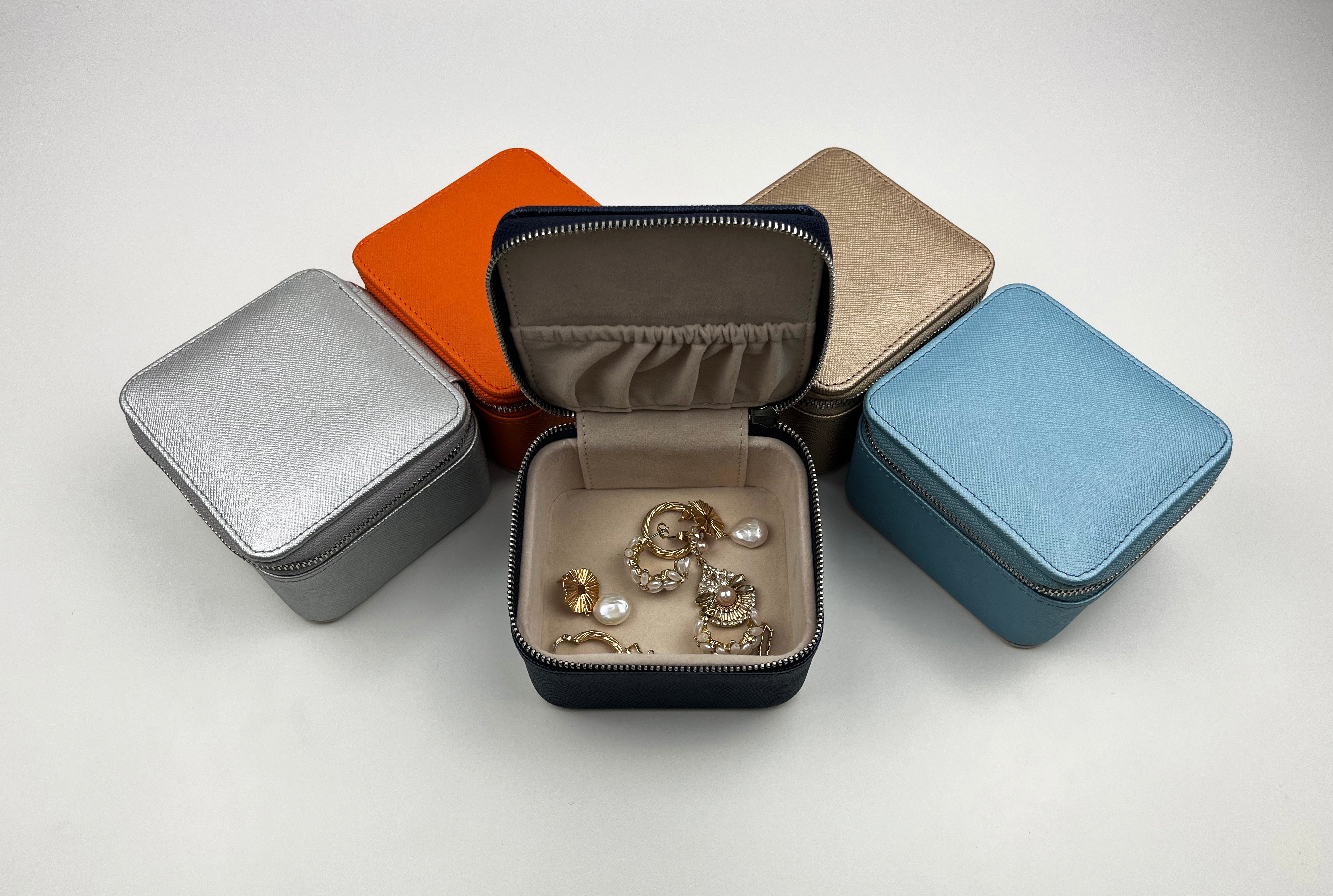 Mini Square Travel Jewellery Case – Byron & Brown