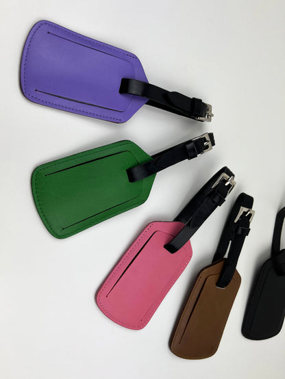 Limited Edition Smooth Leather Luggage Tag