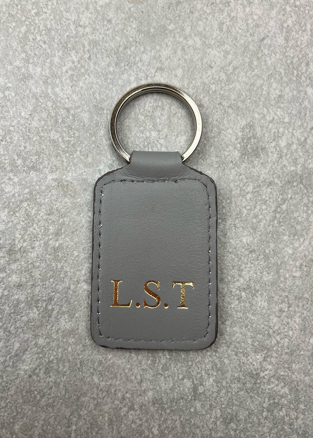 Outlet - Personalised Rectangular Keyring