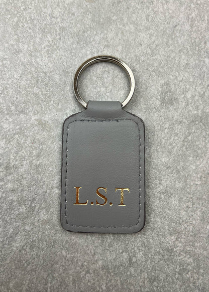 Outlet - Personalised Rectangular Keyring