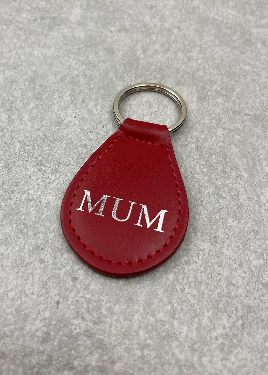 Outlet - Personalised Pear Shaped Keyring