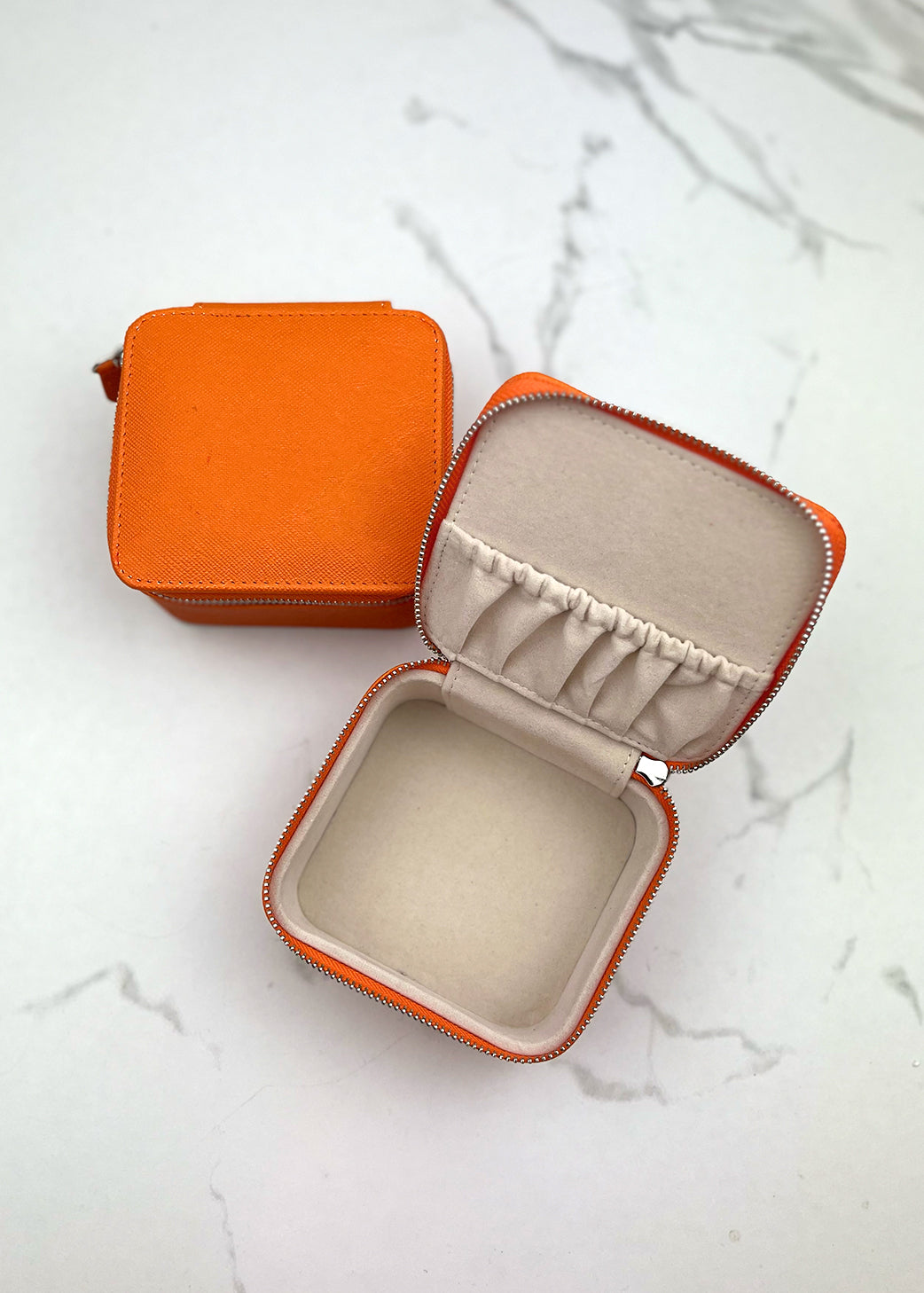 Mini Square Travel Jewellery Case