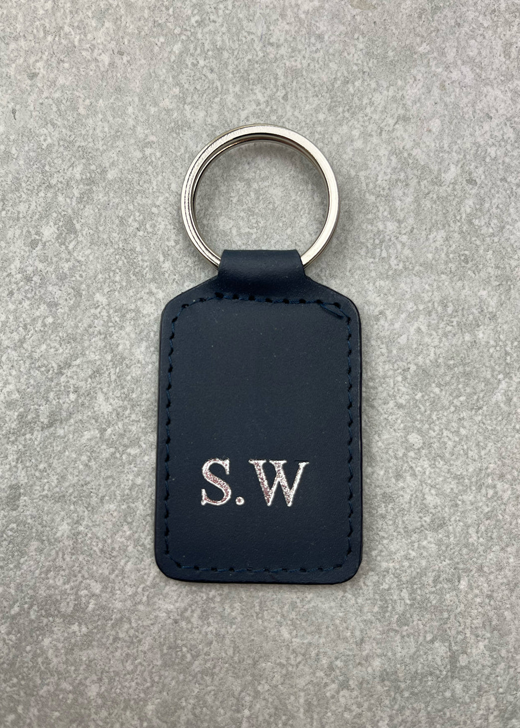 Outlet - Personalised Rectangular Keyring