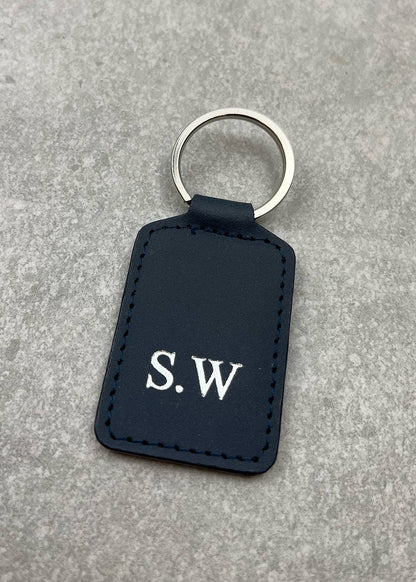 Outlet - Personalised Rectangular Keyring