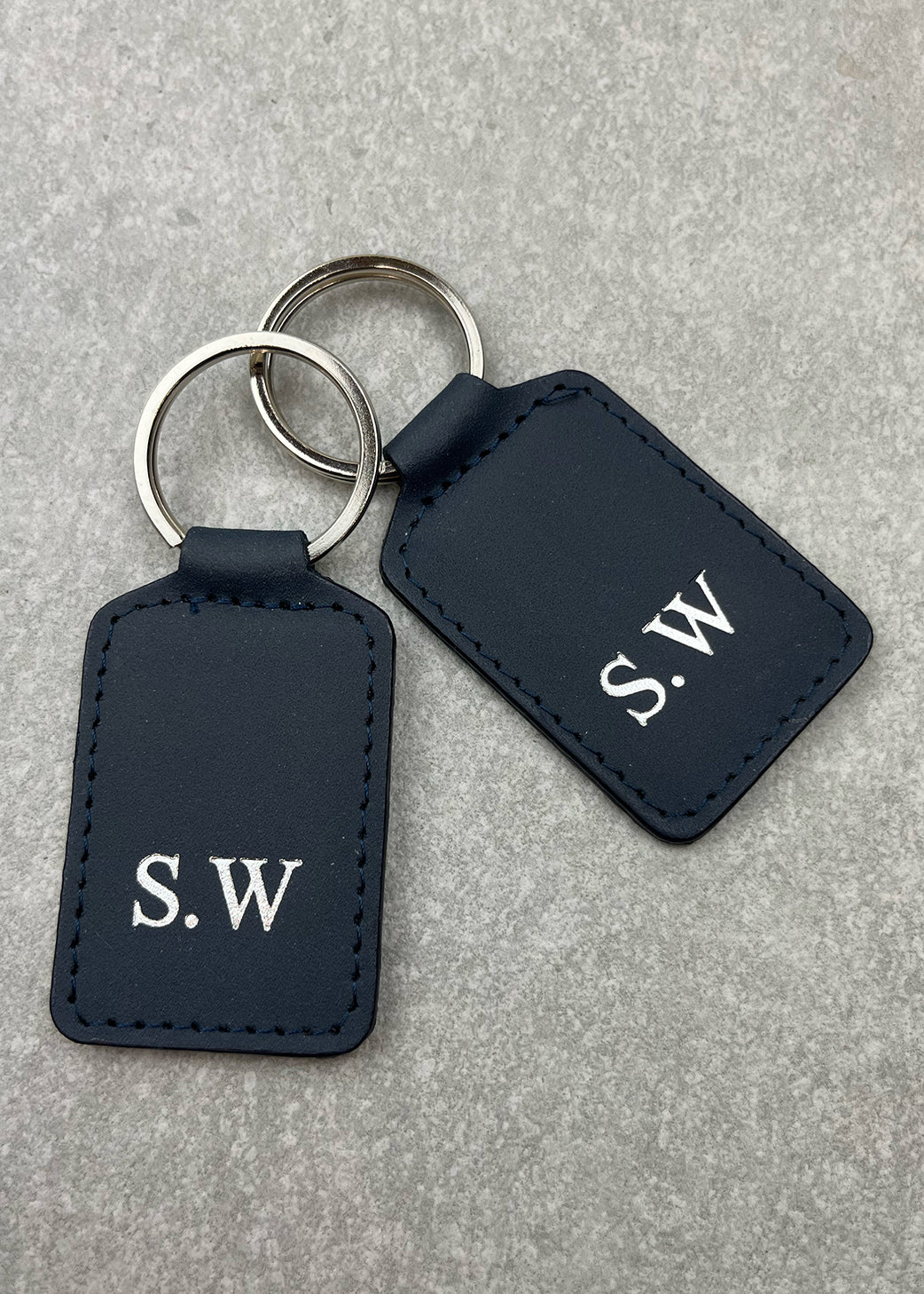 Outlet - Personalised Rectangular Keyring