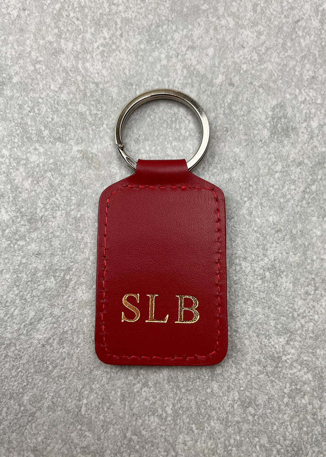 Outlet - Personalised Rectangular Keyring