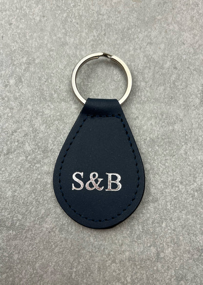 Outlet - Personalised Pear Shaped Keyring