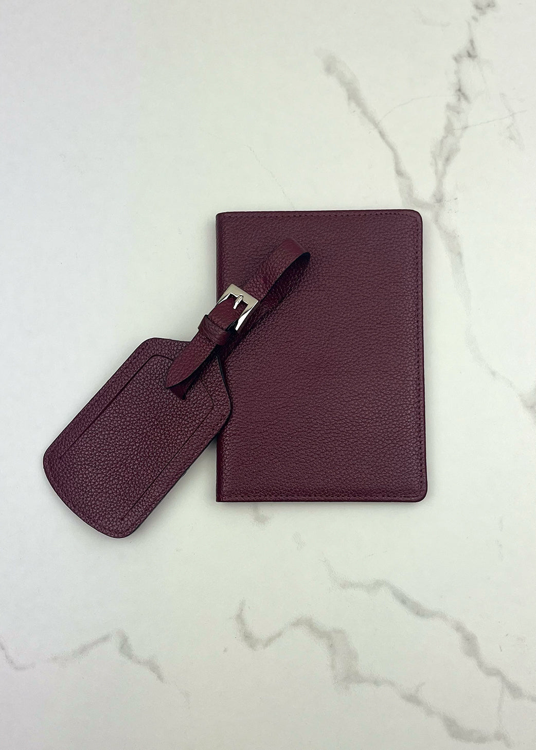 Passport Case and Luggage Tag Set