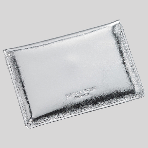 Silver on sale card holder